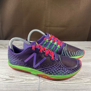 New Balance Minimus Zero v2 Purple Green Barefoot Running Shoes Womens 7.5